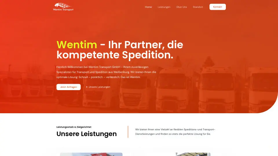 Website für Unternehmen aus Weißenburg mit hohe Qualität